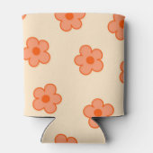 ピーチオレンジフローラトロピカル春夏 缶クーラー (裏面)