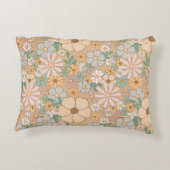 ピーチオレンジフローラ アクセントクッション (裏面)