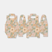 ピーチオレンジ、ピンクグレー、フローラ フェイバーボックス (折り畳みなし)