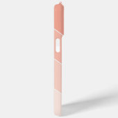 ピーチオンブレストライプー Case-Mate iPhoneケース (裏面 / 右)