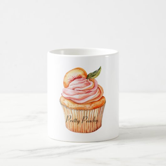 ピーチカップケーキ コーヒーマグカップ (中央)