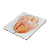 ピーチカラーチューリップ タイル (側面)