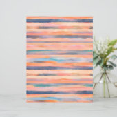ピーチカラーパステルストライプ紙 (スタンド正面)