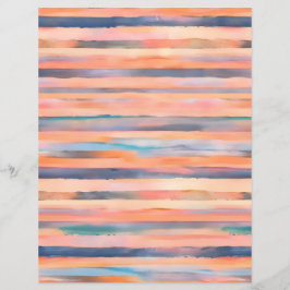 ピーチカラーパステルストライプ紙