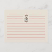 ピーチカントリーキッチンレシピカード ポストカード (裏面)