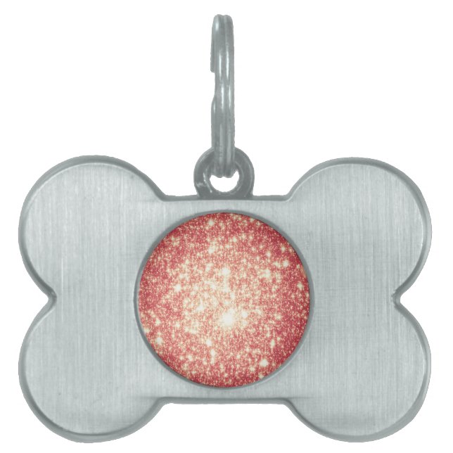 ピーチカンパニースターズ ペットネームタグ (正面)