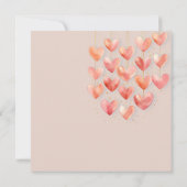 ピーチガレンティーズブランチ&バブル 招待状 (裏面)