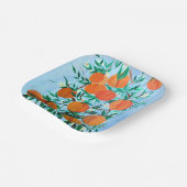 ピーチガロール紙プレート ペーパープレート (傾斜あり)