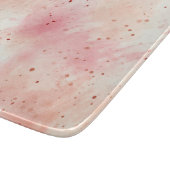 ピーチガーリーピンク抽象芸術 カッティングボード (角)