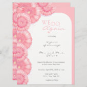 ピーチキクの誓のリニューアル10年招待状 メニュー (正面/裏面)