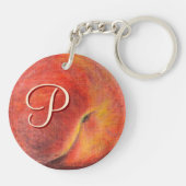 ピーチキーチェーン キーホルダー (裏面)