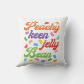 ピーチキーンゼリー豆イースターキャンディレトロ クッション (裏面)