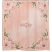 ピーチキーン シャワーカーテン (正面)