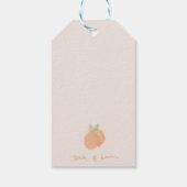 ピーチギフトラベル ギフトタグ (裏面)