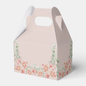 ピーチクリームアンドセージグリーンヴィンテージフローラガーデン フェイバーボックス (裏面サイド)