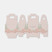 ピーチクリームアンドセージグリーンヴィンテージフローラガーデン フェイバーボックス (折り畳みなし)