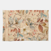 ピーチクリームコテージコアウォーターフローラ キッチンタオル (横)
