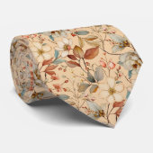 ピーチクリームコテージコアウォーターフローラ ネクタイ (ロール)