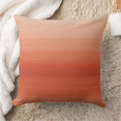 ピーチグラデーションテクスチャ クッション (ブランケット)