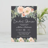 ピーチグリーンネイビーパステルフローラブライダルシャワー (スタンド正面)