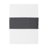 ピーチグリーンネイビーパステルフローラ結婚式招待状 招待状ベリーバンド (裏面例)