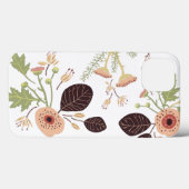 ピーチグリーン投げ花離れの花 Case-Mate iPhoneケース (裏面 (横))