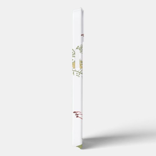 ピーチグリーン投げ花離れの花 Case-Mate iPhoneケース (裏面 / 右)