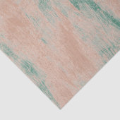 ピーチグリーン抽象芸術雪の結晶クリスマス 薄葉紙 (詳細)