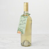 ピーチグリーン結婚ズ春パステル ボトルネックタグ (アングル)