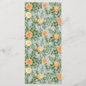 ピーチグレイ結婚ズ春フローラ メニュー (裏面)