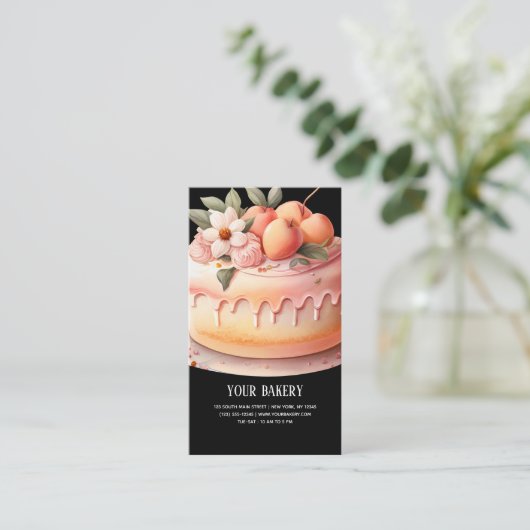 ピーチケーキの名刺 名刺 (スタンド正面)