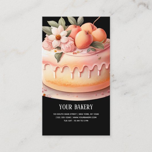 ピーチケーキの名刺 名刺 (正面)