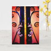 ピーチゲート カード (黄色い花)