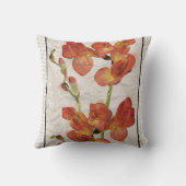 ピーチコーラルウォーター色アジアフローララン クッション (裏面)