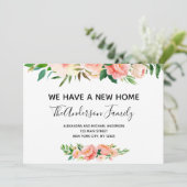 ピーチコーラルフローラの移動告知 招待状 (スタンド正面)