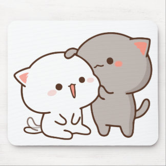 ピーチゴマラブマウスパッド マウスパッド