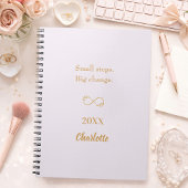 ピーチゴールドのモチベーション名言 ノートブック