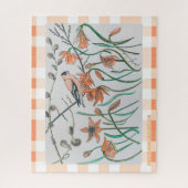 ピーチゴールドフィンチパズル ジグソーパズル (縦)