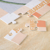 ピーチゴールドフィンチパズル ジグソーパズル (側面)