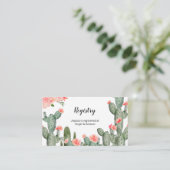 ピーチサボテンフローラレジストリの挿入 エンクロージャーカード (スタンド正面)