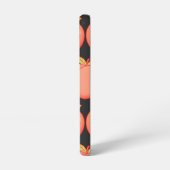 ピーチサムスンギャラクシーiPhoneケース Samsung Galaxyケース (左側面)