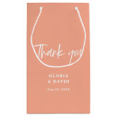 ピーチサンキュー結婚ズ スモールペーパーバッグ (裏面)