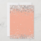 ピーチシルバー10thバースデーパーティー 招待状 (裏面)