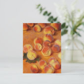 ピーチスティルライフクロードモネ ポストカード (スタンド正面)