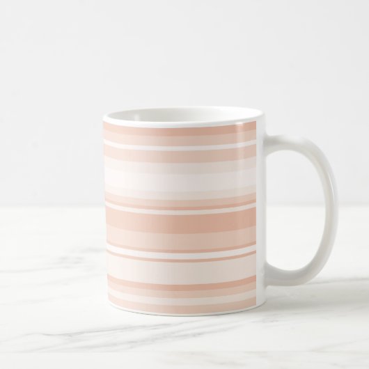 ピーチストライプズ コーヒーマグカップ (右)