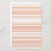 ピーチストライプズ 便箋 (正面/裏面)