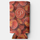 ピーチスリムクーラーボックス スリム缶クーラー (正面)