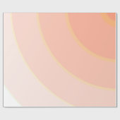 ピーチスワールラッピング紙 ラッピングペーパー (フラット)