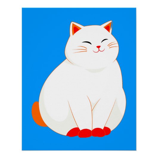 ピーチズ・ザ・スマイリングキャット ポスター (正面)