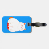 ピーチズ・ザ・スマイリングキャット ラゲッジタグ (裏面横)